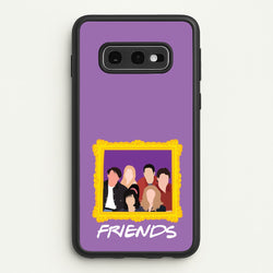 Cast Photo Frame  - Friends Phone Case for Galaxy S10e