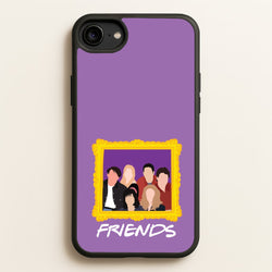 Cast Photo Frame  - Friends Phone Case for iPhone 6 / 7 / 8 / SE