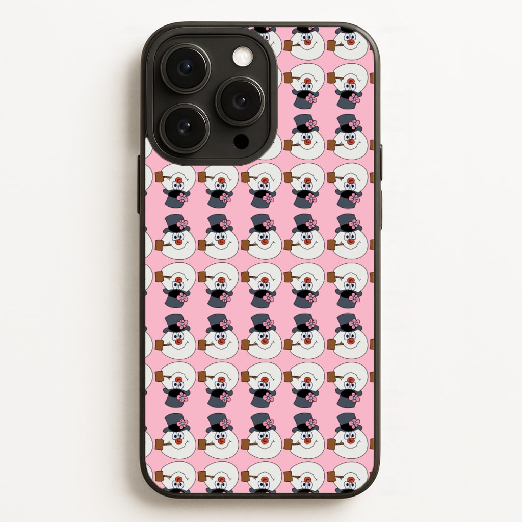 Pattern - Snowman Phone Case