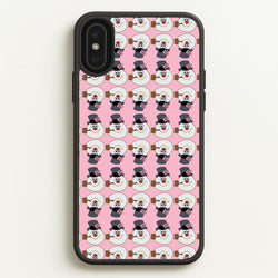 Pattern - Snowman  - Frosty The Snowman Phone Case for iPhone XS Max