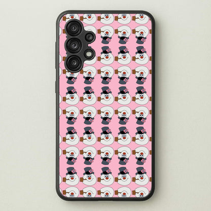 Pattern - Snowman  - Frosty The Snowman Phone Case for Galaxy A13