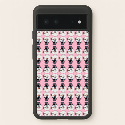 Pattern - Snowman  - Frosty The Snowman Phone Case for Google Pixel 6