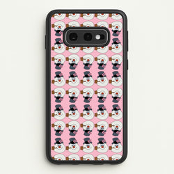 Pattern - Snowman  - Frosty The Snowman Phone Case for Galaxy S10e