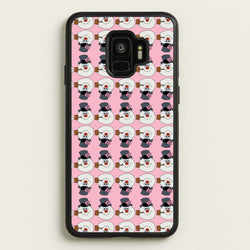 Pattern - Snowman  - Frosty The Snowman Phone Case for Galaxy S9