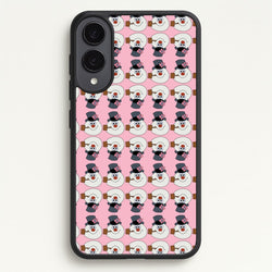 Pattern - Snowman  - Frosty The Snowman Phone Case for Galaxy S25 Edge