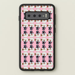 Pattern - Snowman  - Frosty The Snowman Phone Case for Galaxy S10 Plus