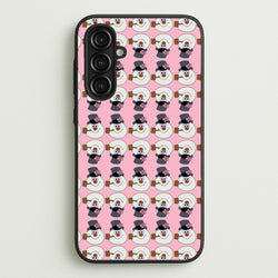 Pattern - Snowman  - Frosty The Snowman Phone Case for Galaxy A16