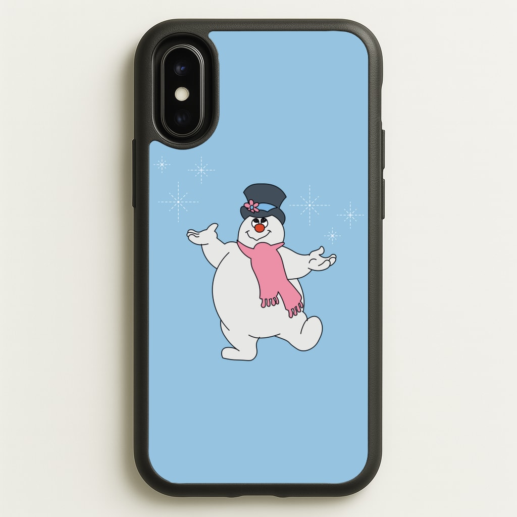 Frosty - Snowman  - Frosty The Snowman Phone Case for iPhone X / XS
