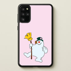 Broom - Snowman  - Frosty The Snowman Phone Case for Galaxy S20 Plus