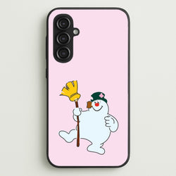 Broom - Snowman  - Frosty The Snowman Phone Case for Galaxy S23FE