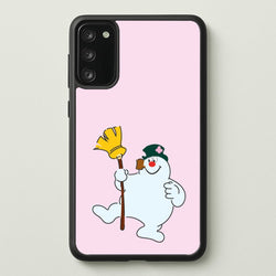 Broom - Snowman  - Frosty The Snowman Phone Case for Galaxy S20FE
