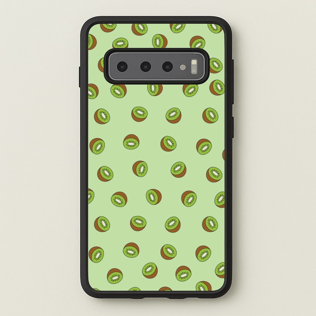 Kiwis - Fruit Patterns  - Fruit Patterns Phone Case for Galaxy S10 Plus