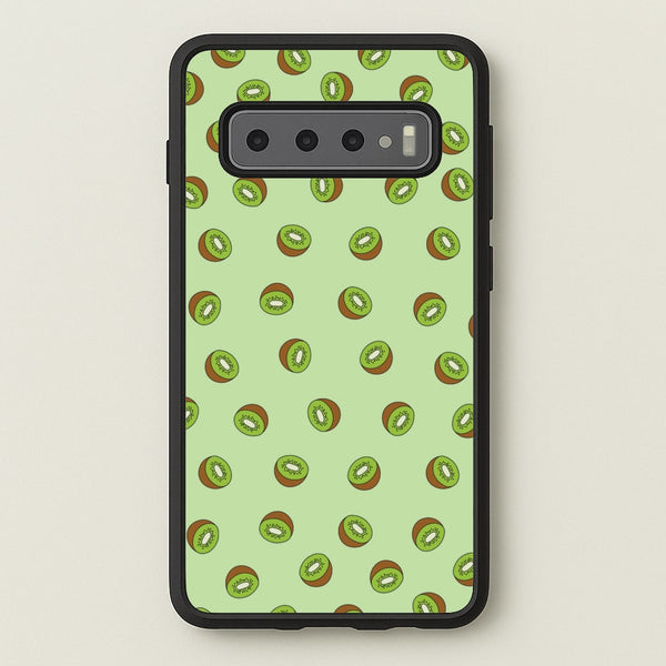 Kiwis - Fruit Patterns  - Fruit Patterns Phone Case for Galaxy S10