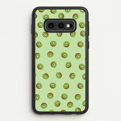 Kiwis - Fruit Patterns  - Fruit Patterns Phone Case for Galaxy S10e