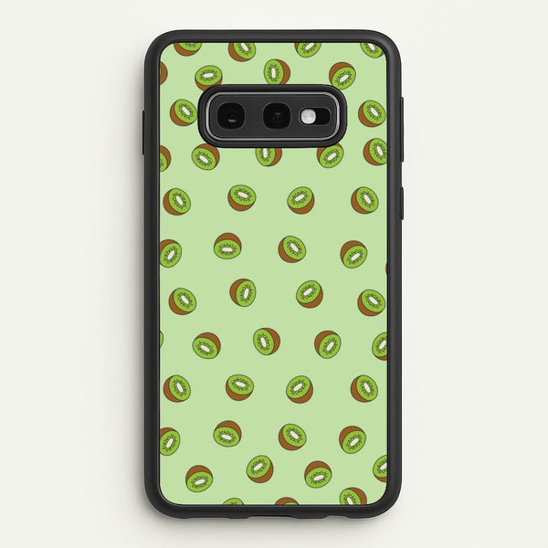 Kiwis - Fruit Patterns  - Fruit Patterns Phone Case for Galaxy S10e