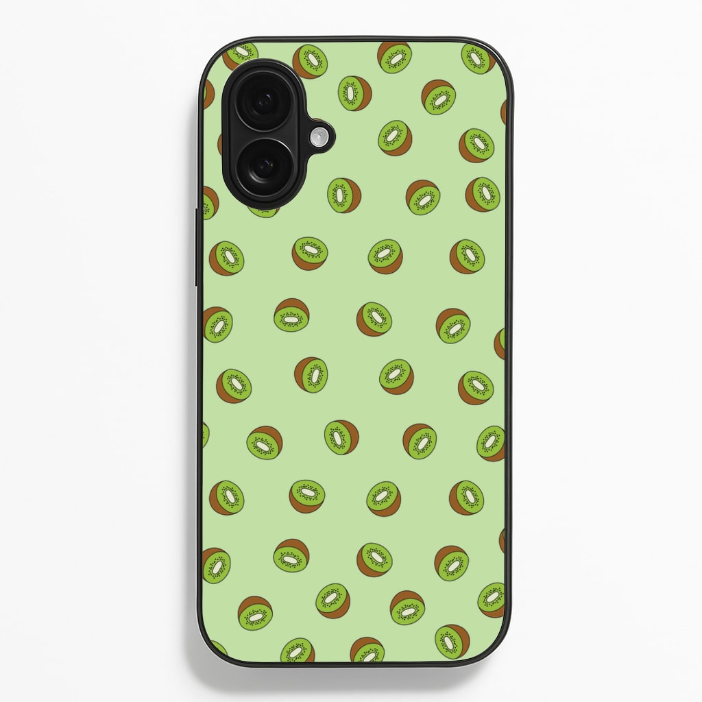 Kiwis - Fruit Patterns  - Fruit Patterns Phone Case for iPhone 16 Plus