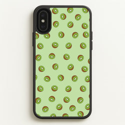 Kiwis - Fruit Patterns  - Fruit Patterns Phone Case for iPhone XS Max