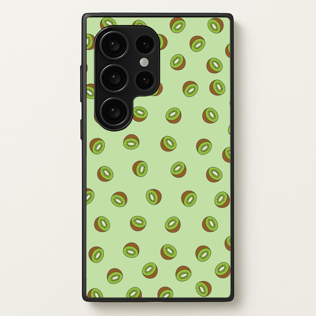 Kiwis - Fruit Patterns  - Fruit Patterns Phone Case for Galaxy S24 Ultra