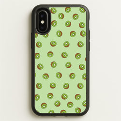Kiwis - Fruit Patterns  - Fruit Patterns Phone Case for iPhone X / XS