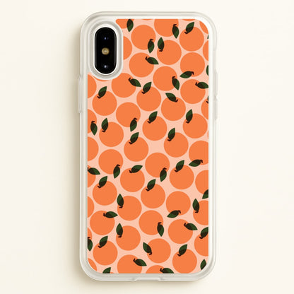 Oranges - Fruit Patterns  - Fruit Patterns Phone Case for iPhone X / XS
