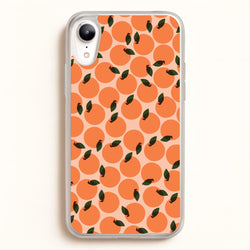Oranges - Fruit Patterns  - Fruit Patterns Phone Case for iPhone XR