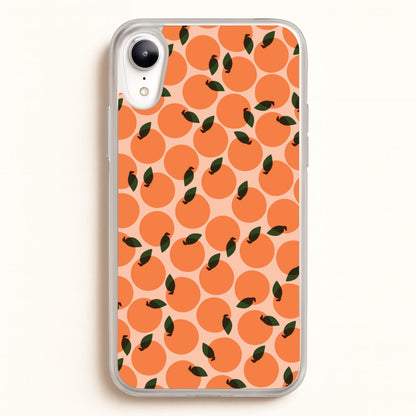Oranges - Fruit Patterns  - Fruit Patterns Phone Case for iPhone XR
