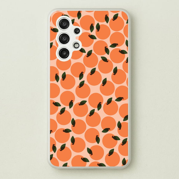 Oranges - Fruit Patterns  - Fruit Patterns Phone Case for Galaxy A13
