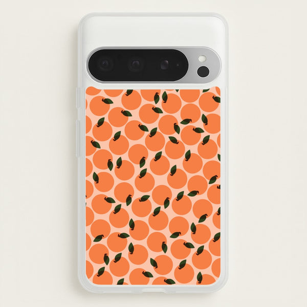 Oranges - Fruit Patterns  - Fruit Patterns Phone Case for Google Pixel 9 Pro XL