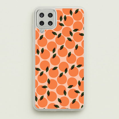 Oranges - Fruit Patterns  - Fruit Patterns Phone Case for Galaxy A12