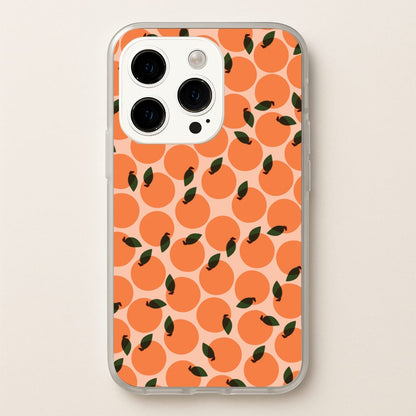 Oranges - Fruit Patterns  - Fruit Patterns Phone Case for iPhone 14 Pro Max