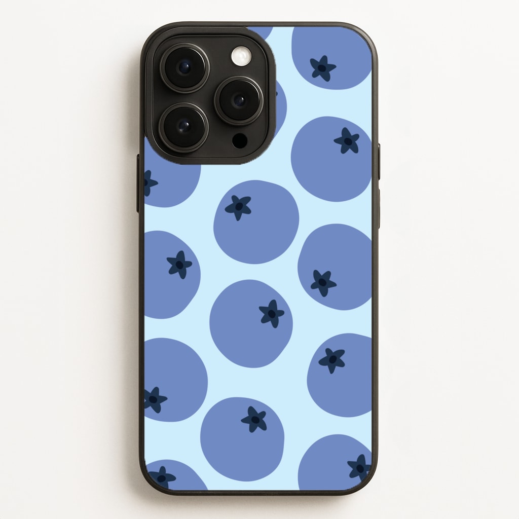 Blueberries - Fruit Patterns Phone Case