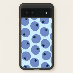 Blueberries - Fruit Patterns  - Fruit Patterns Phone Case for Google Pixel 7