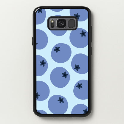 Blueberries - Fruit Patterns  - Fruit Patterns Phone Case for Galaxy S8 Plus