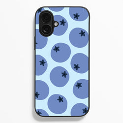 Blueberries - Fruit Patterns  - Fruit Patterns Phone Case for iPhone 16 Plus
