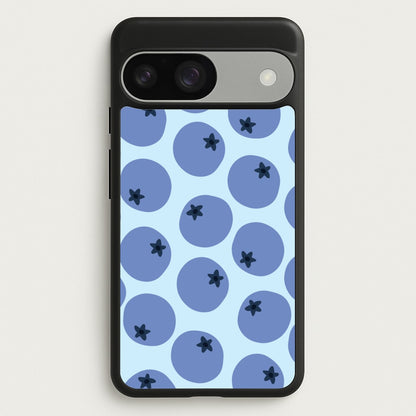 Blueberries - Fruit Patterns  - Fruit Patterns Phone Case for Google Pixel 9 / 9 Pro