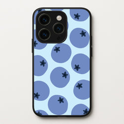 Blueberries - Fruit Patterns  - Fruit Patterns Phone Case for iPhone 15 Pro Max