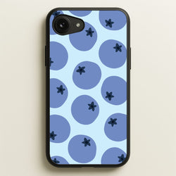 Blueberries - Fruit Patterns  - Fruit Patterns Phone Case for iPhone 16e