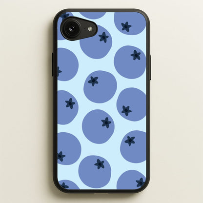 Blueberries - Fruit Patterns  - Fruit Patterns Phone Case for iPhone 16e