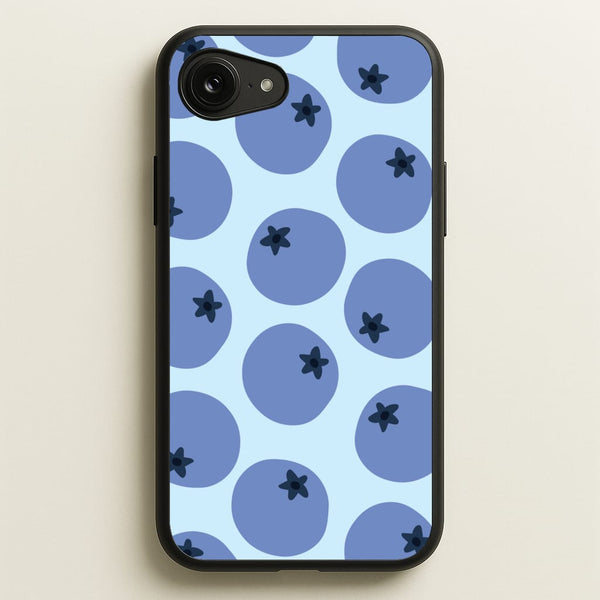 Blueberries - Fruit Patterns  - Fruit Patterns Phone Case for iPhone 16e