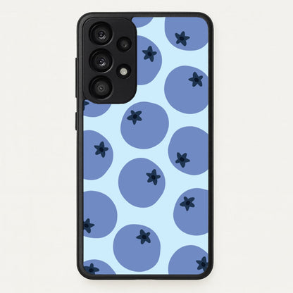 Blueberries - Fruit Patterns  - Fruit Patterns Phone Case for Galaxy A53