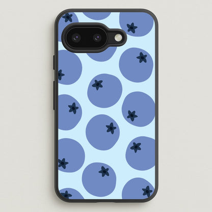 Blueberries - Fruit Patterns  - Fruit Patterns Phone Case for Google Pixel 9a
