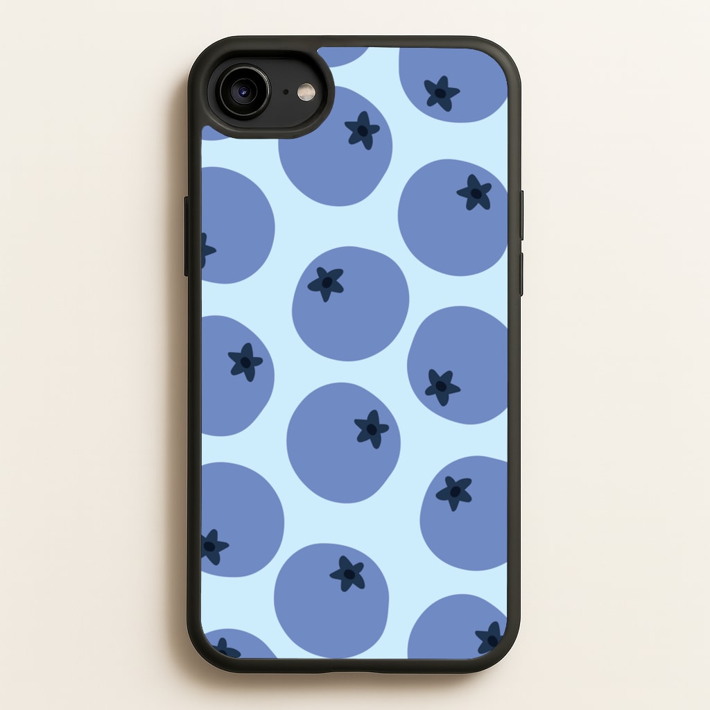 Blueberries - Fruit Patterns  - Fruit Patterns Phone Case for iPhone 6 / 7 / 8 / SE