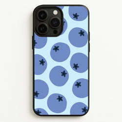 Blueberries - Fruit Patterns  - Fruit Patterns Phone Case for iPhone 13 Pro Max