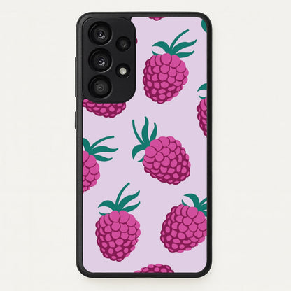 Rasberries - Fruit Patterns  - Fruit Patterns Phone Case for Galaxy A53