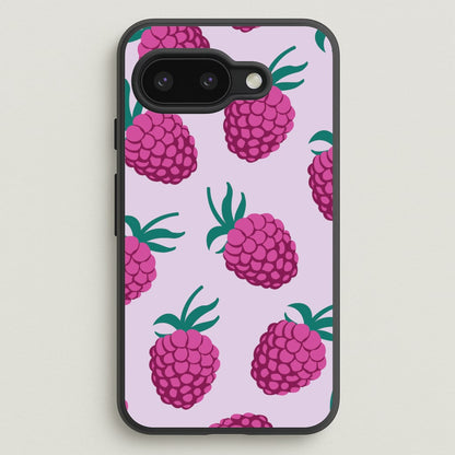 Rasberries - Fruit Patterns  - Fruit Patterns Phone Case for Google Pixel 9a
