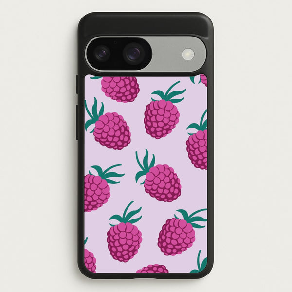 Rasberries - Fruit Patterns  - Fruit Patterns Phone Case for Google Pixel 9 / 9 Pro
