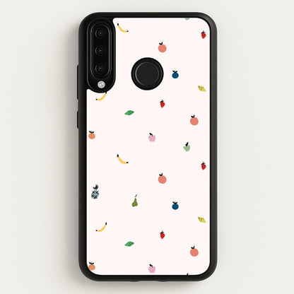 Mini Fruits - Fruit Patterns  - Fruit Patterns Phone Case for Huawei P30 Lite