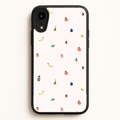 Mini Fruits - Fruit Patterns  - Fruit Patterns Phone Case for iPhone XR