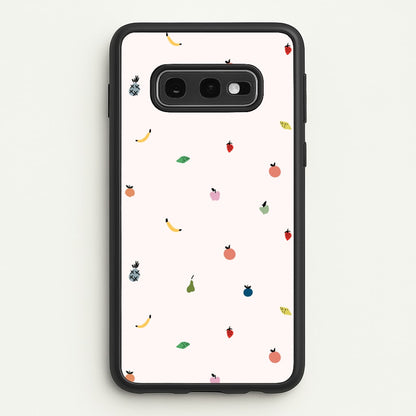 Mini Fruits - Fruit Patterns  - Fruit Patterns Phone Case for Galaxy S10e
