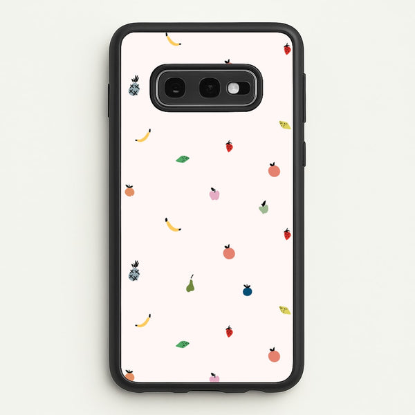 Mini Fruits - Fruit Patterns  - Fruit Patterns Phone Case for Galaxy S10e